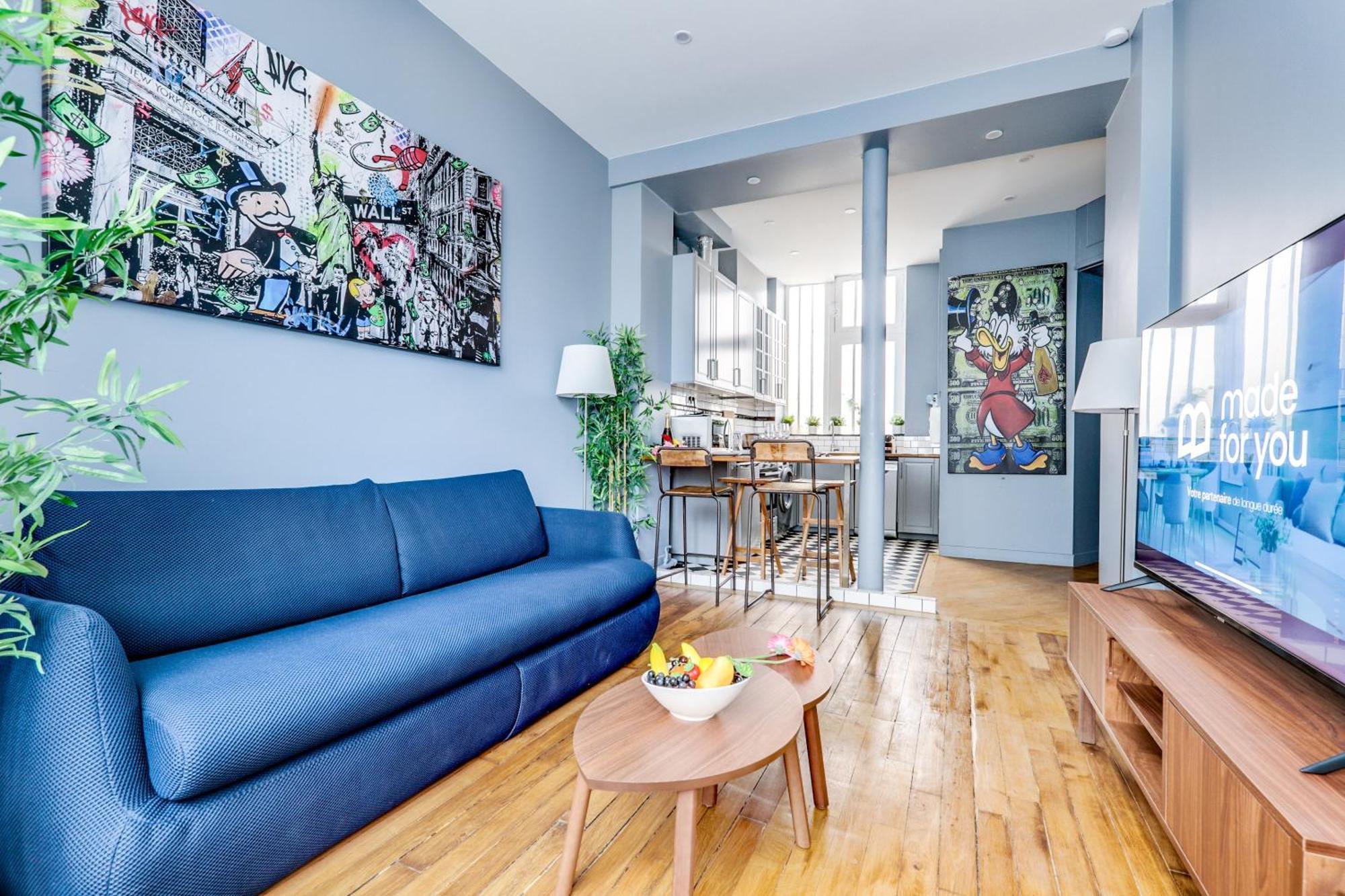 Appartement Buttes-chaumont - Fully-equipped *