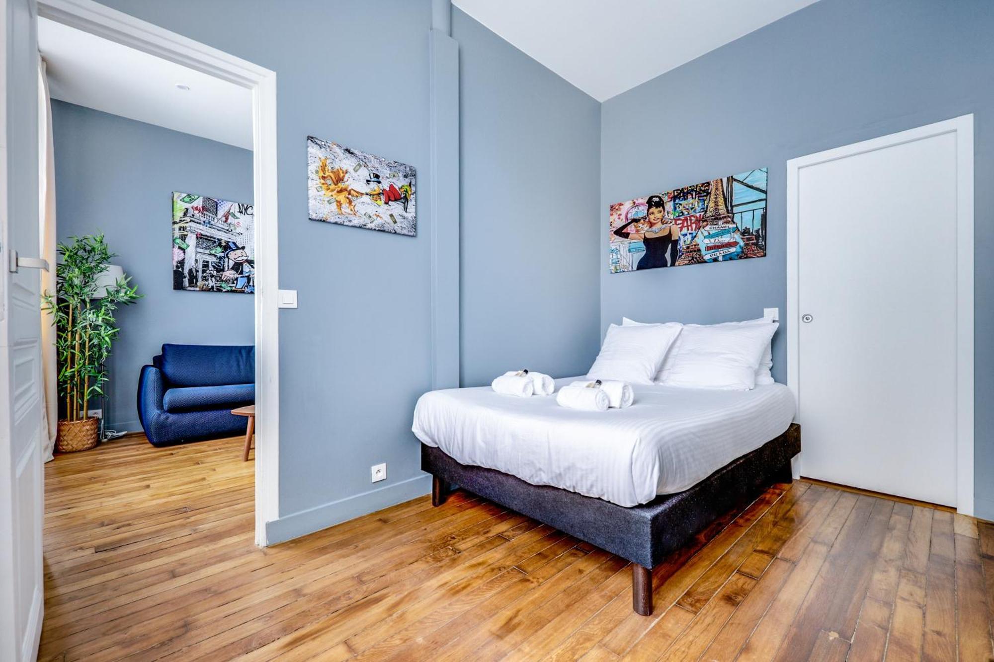Buttes-chaumont - Fully-equipped Appartement Parijs